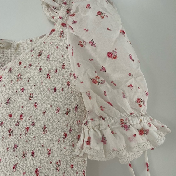 LoveShackFancy smocked mini dress - Picture 4 of 8